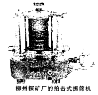 拍击式振动筛