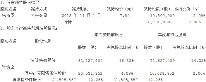 新大新：持股5%以上股东减持股份公告