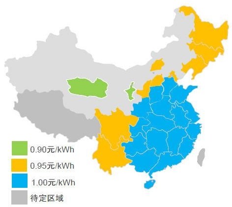 中国各省市光伏发电安装量统计表