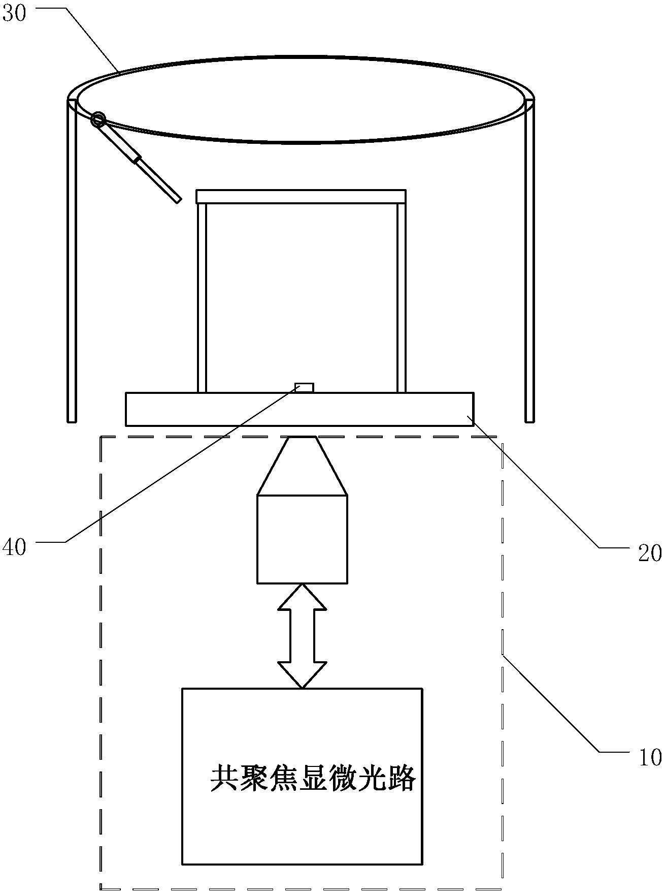 一种基于金刚石NV色心的微波磁场测量系统