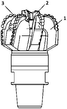 专利：一种预导眼PDC钻头