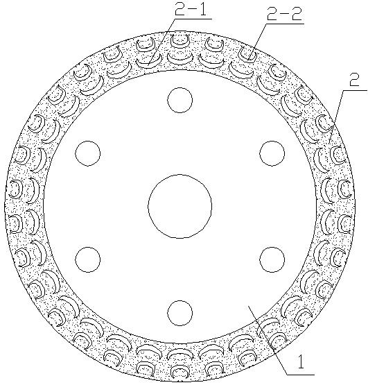 专利：一种大容屑槽波纹烧结锯片
