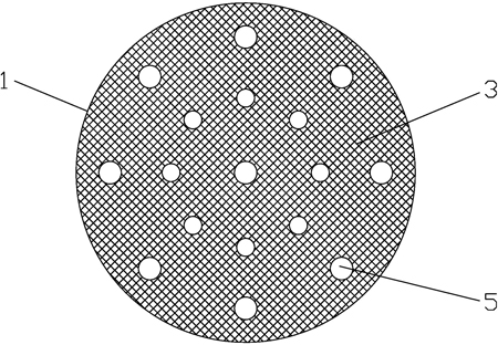 专利：一种带排屑孔的电镀金刚石拉绒片
