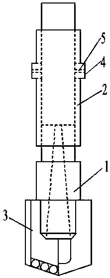 一种适用于卵石地层的多功能旋喷钻头