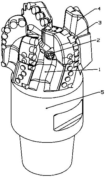 专利：一种抗冲击PDC钻头