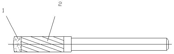 一种电路板钻孔用PCD钻头