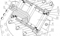 具有实时监测刀具转速功能的竖井钻机刀具