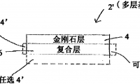 包括金刚石层以及金刚石和碳化硅以及任选的硅的复合层的基板