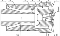 专利：分体式反向射流聚晶金刚石钻头