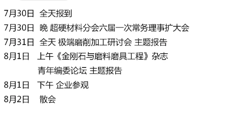 关于召开2020极端磨削加工技术研讨会的通知